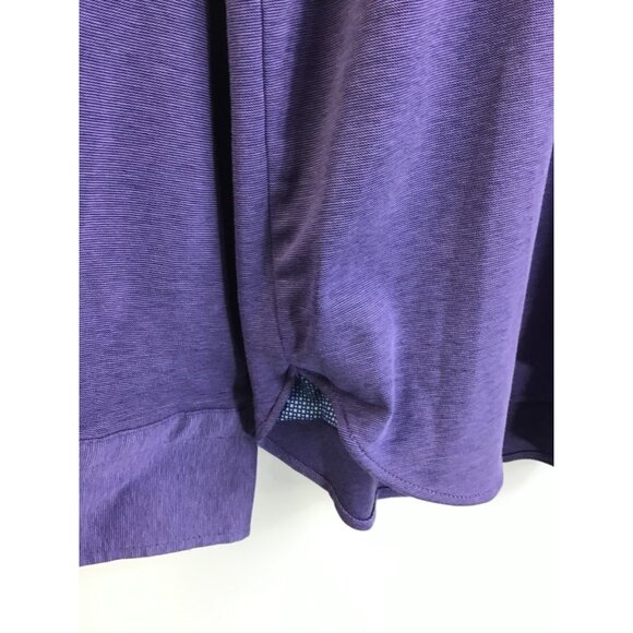 Max Colton Sexy Flip Cuff Shirt Size XL Blue/Purple Long Sleeve Button Up 💜 - Picture 4 of 7